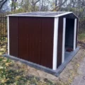 Металлический сарай Barnas 3×4м