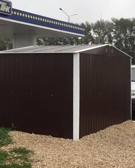 Металлический сарай Barnas 3×4м