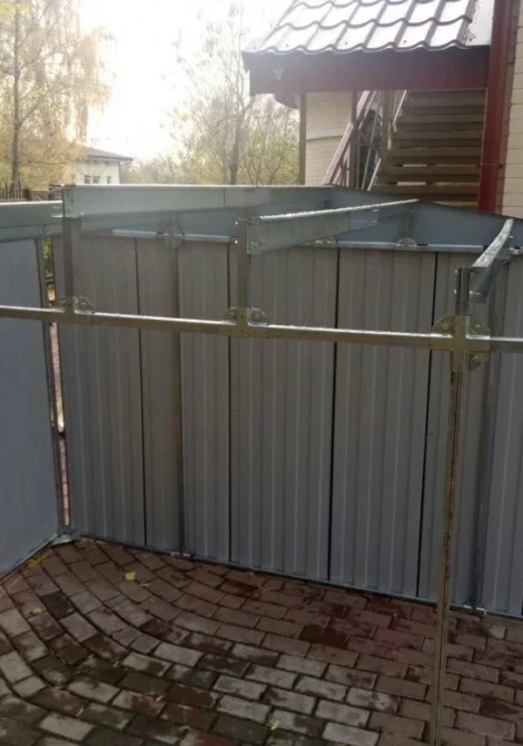 Металлический сарай Barnas 3×4м