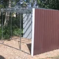 Металлический сарай Barnas 3×4м