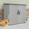 Ящик уличный высокий WoodLook (фактура дерева)