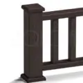 Комплект крышкаюбка для столба SEQUOIA® BROWN