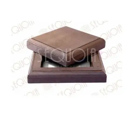 Комплект крышкаюбка для столба SEQUOIA® BROWN