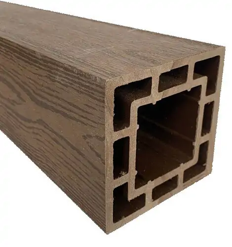 Столб опорный NEXTWOOD® текстура дерева (120х120х3000 мм) (КВАДРАТ)