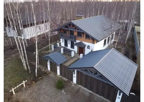 Металлочерепица Grandline Kvinta plus 3D резом 0,45 Drap ST RAL 7024 мокрый асфальт
