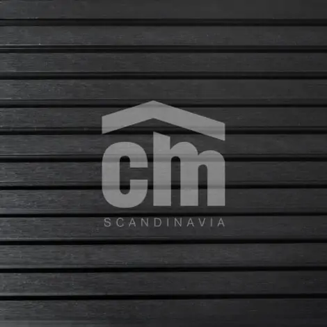 Реечная панель CM-Decking Wall 219х26х4000 Черное дерево
