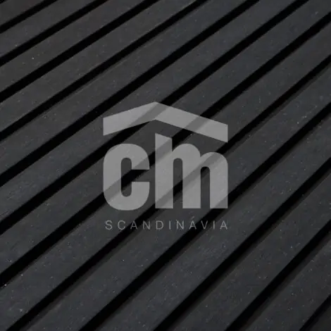 Реечная панель CM-Decking Wall 219х26х4000 Черное дерево