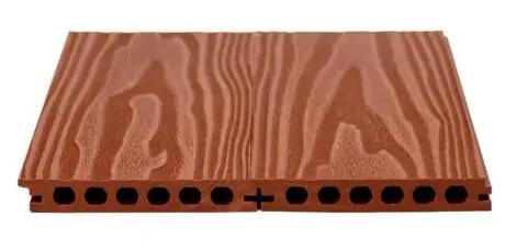 Террасная доска БЕСШОВНАЯ, 140х22х3000/4000 мм, ТЕРРАКОТ